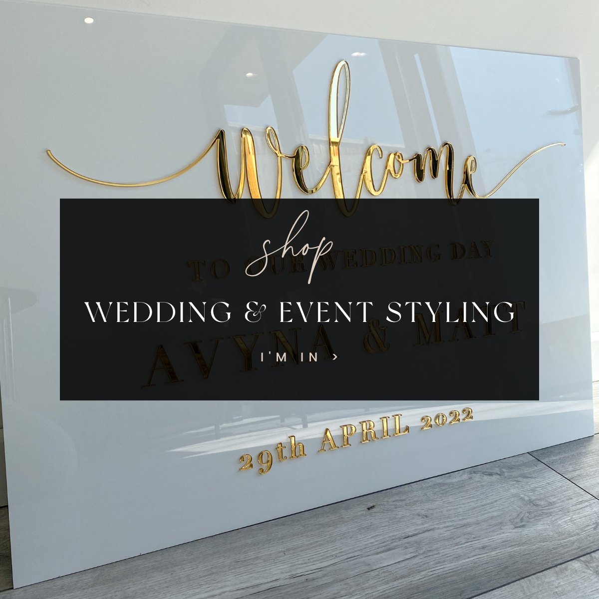 WEDDING AND EVENT STYLING