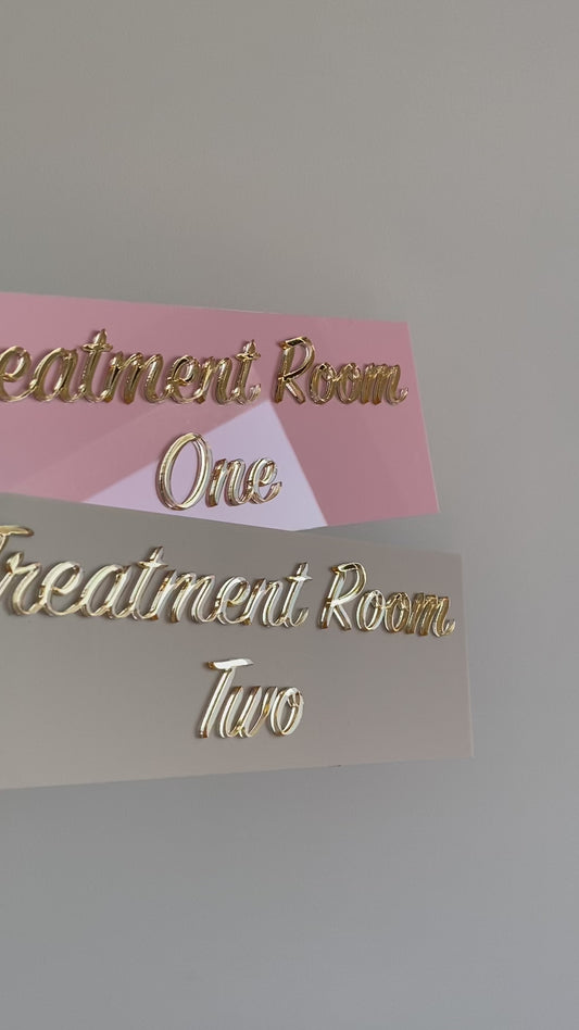 Room Signs | Solid Acrylic Business Sign