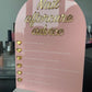 Nail Aftercare Advice Sign | Sign & Stand