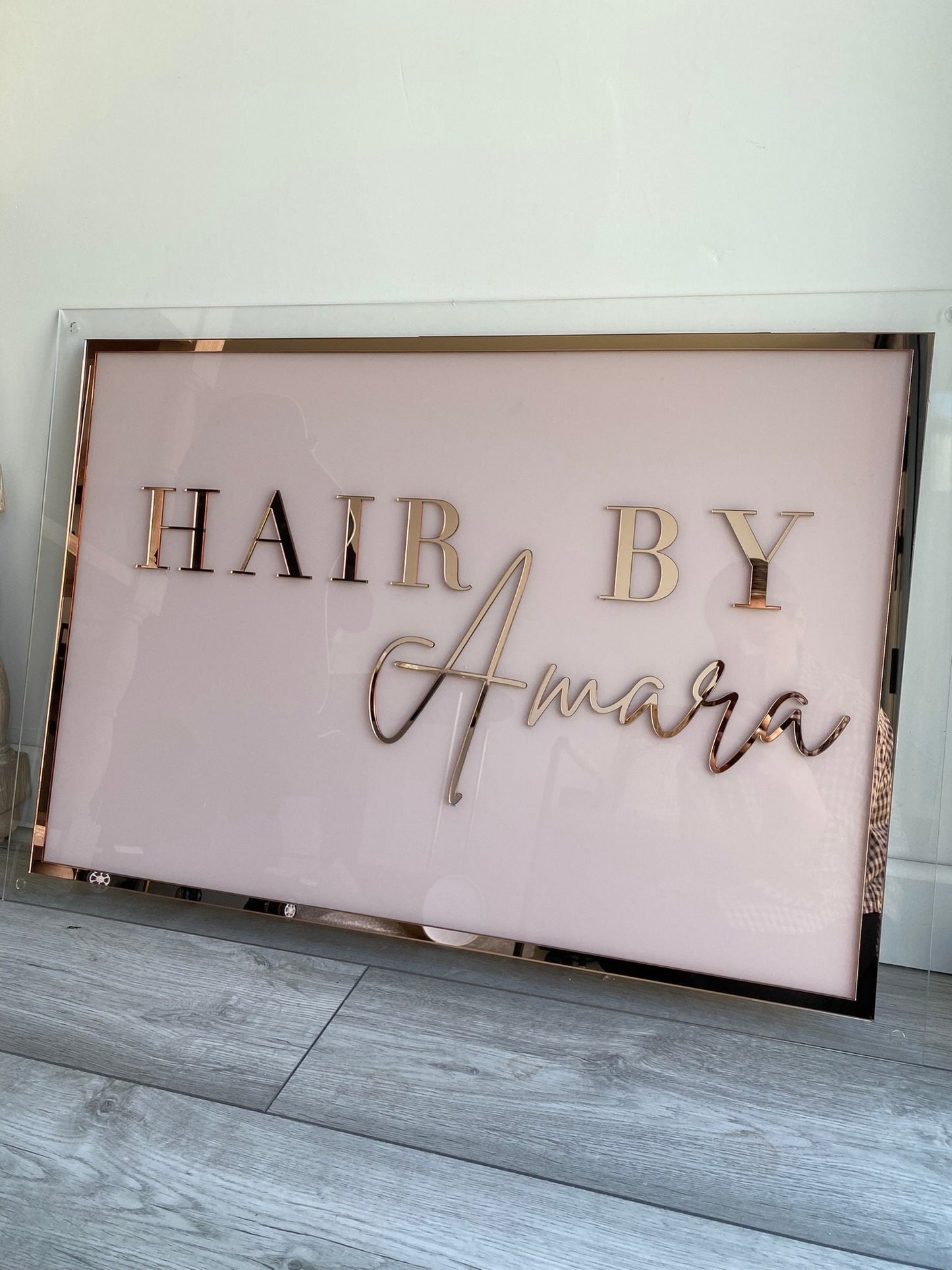 Acrylic Business Sign | Rectangle Sign