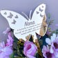 Personalised Memorial Butterfly or Memorial Heart
